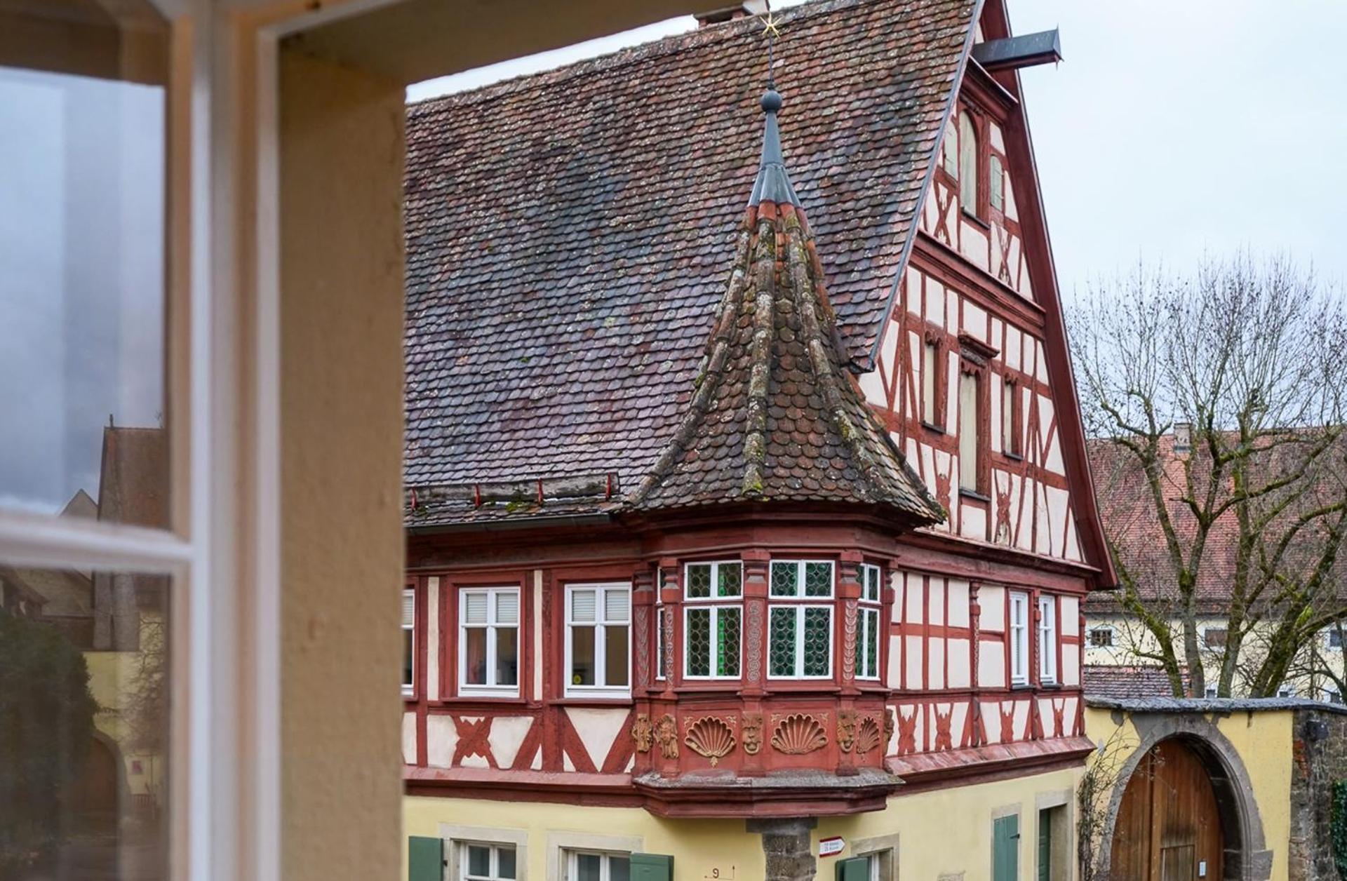Gaestehaus Edelzimmer Rothenburg ob der Tauber Dış mekan fotoğraf
