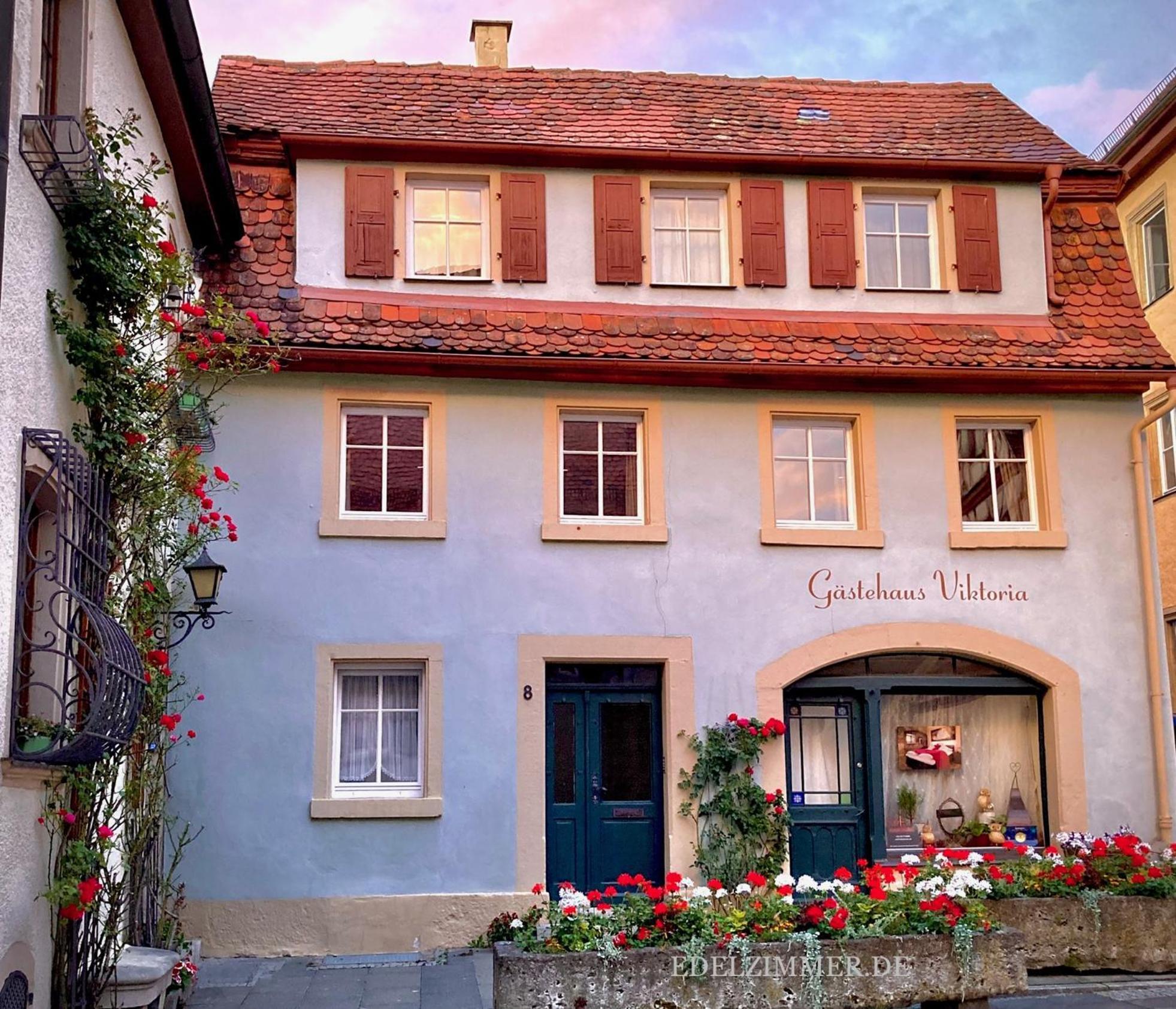 Gaestehaus Edelzimmer Rothenburg ob der Tauber Dış mekan fotoğraf