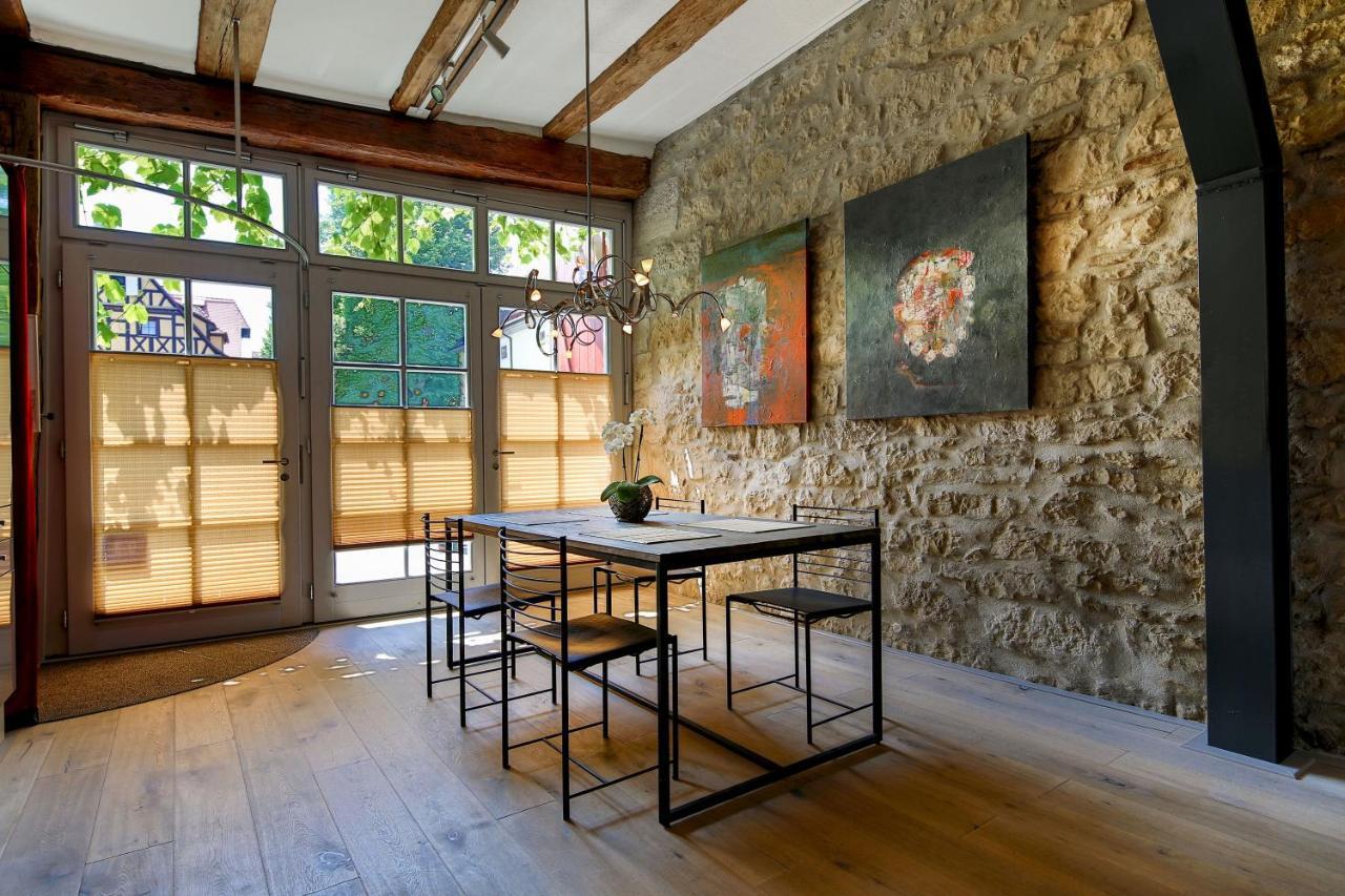 Gaestehaus Edelzimmer Rothenburg ob der Tauber Dış mekan fotoğraf